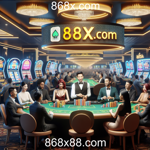 Experiência Imersiva nos Cassinos Ao Vivo do 868x.com